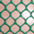 Plastic mesh, kind of barrier fencing, made of high-density and low pressure polypropylene